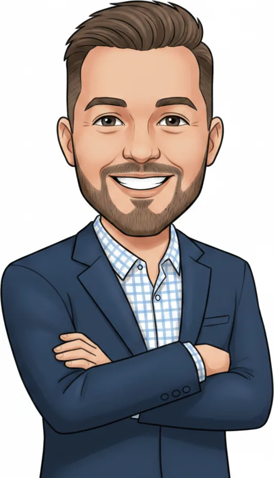 Illustration of Tyler Stetson, Business Growth Manager at SuperBoost SEO